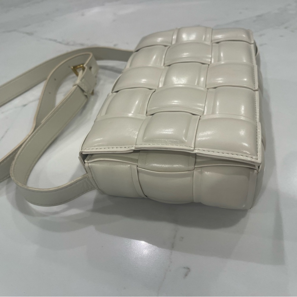 Amazon braided/woven cream crossbody purse - Picture 6 of 14
